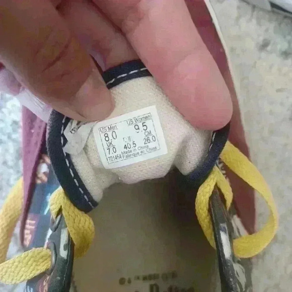 Vans X Harry Potter Unisex Sneaker 9W 8M - Picture 12 of 16